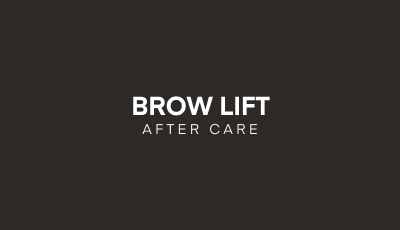 Post-Operative Care Guidelines for Brow Lift